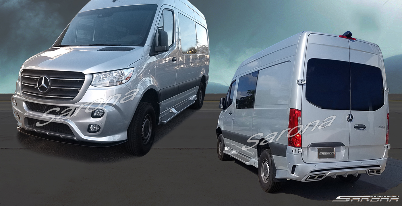 Custom Mercedes Sprinter  Short Wheel Base Body Kit (2019 - 2025) - $4900.00 (Part #MB-172-KT)